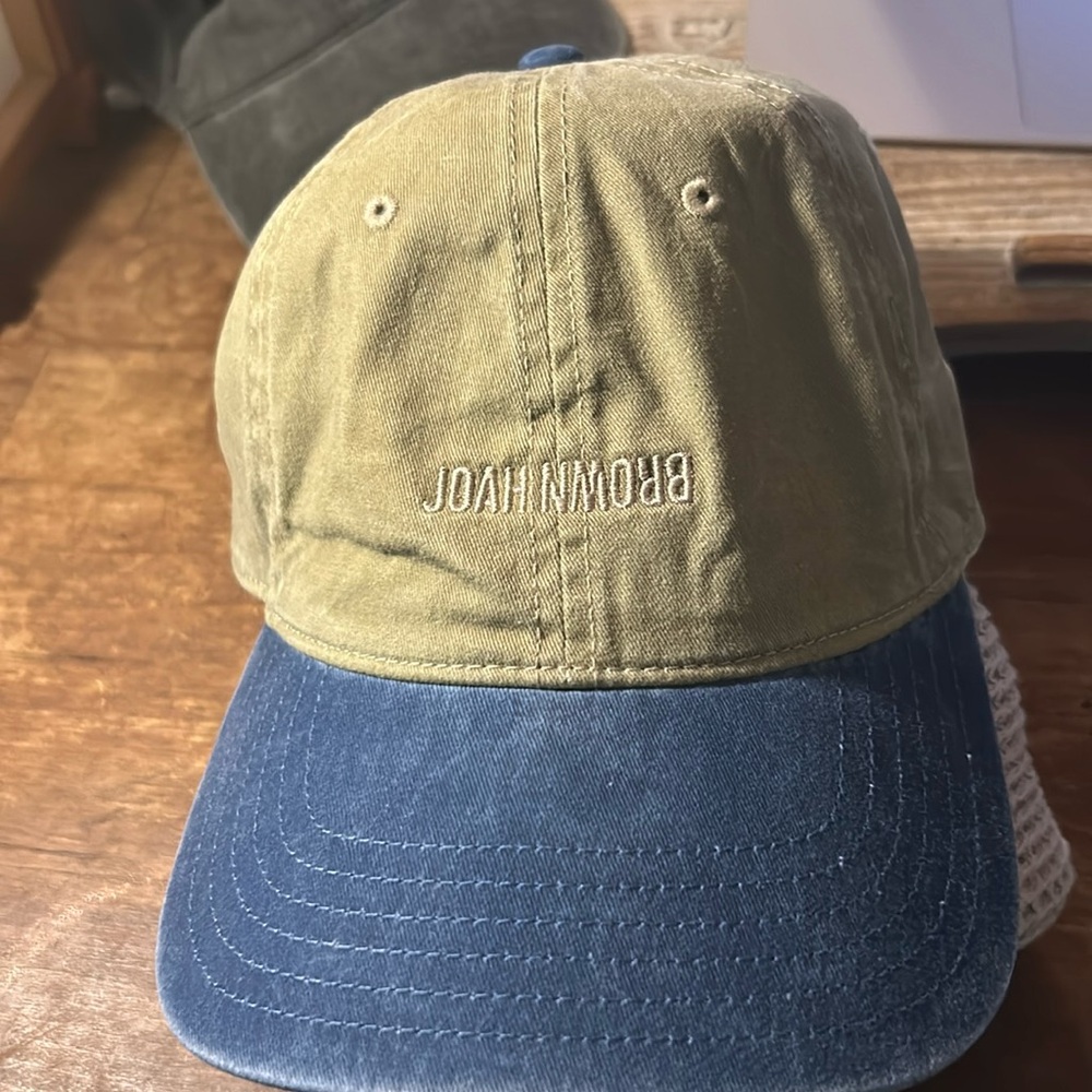 Joah brown khaki/vintage blue  cap